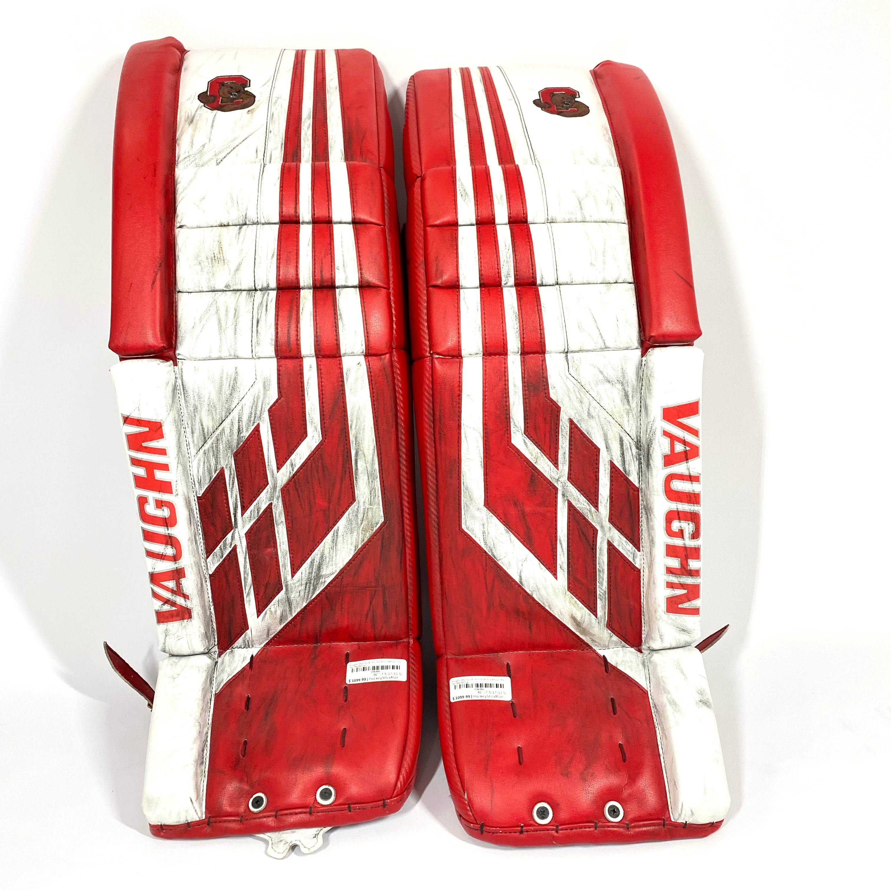 Vaughn Velocity VE8 - Pro Stock Gardien de but - Ensemble complet (rouge/blanc)